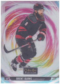 2024-25 UD O-Pee-Chee Platinum - Brent Burns - Rainbow Color Wheel #126