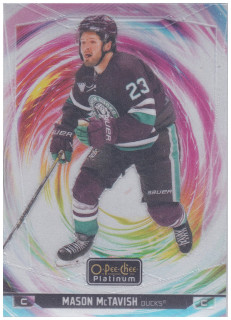 2024-25 UD O-Pee-Chee Platinum - Mason McTavish - Rainbow Color Wheel #163