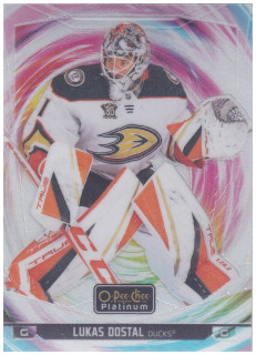 2024-25 UD O-Pee-Chee Platinum - Lukáš Dostál - Rainbow Color Wheel #79