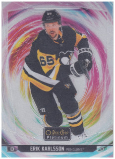 2024-25 UD O-Pee-Chee Platinum - Erik Karlsson - Rainbow Color Wheel #44