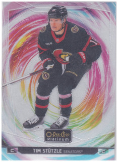 2024-25 UD O-Pee-Chee Platinum - Tim Stutzle - Rainbow Color Wheel #195