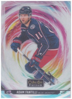 2024-25 UD O-Pee-Chee Platinum - Adam Fantilli - Rainbow Color Wheel #84