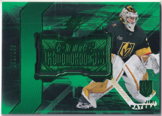 2023-24 UD SPx - Jiří Patera - Finite Rookies Green /199 #F-26