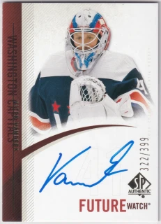 2020-21 UD SP Authentic - Vítek Vaněček - 2010-11 Retro Future Watch Auto /399 #RFWA-VV