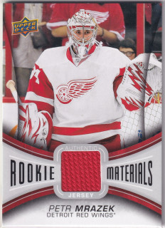 2013-14 UD Series 2 - Petr Mrázek - Rookie Materials #RM-PM