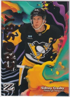 2024-25 UD Skybox Metal Universe - Sidney Crosby - Z-Force #33