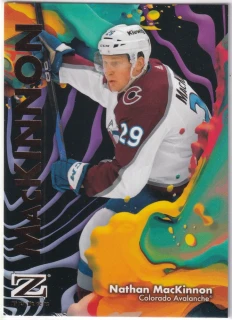 2024-25 UD Skybox Metal Universe - Nathan MacKinnon - Z-Force #42