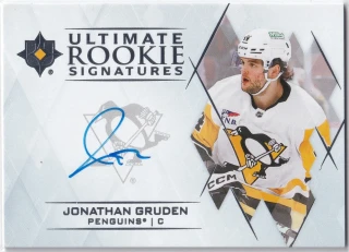 2023-24 UD Ultimate Collection - Jonathan Gruden - Ultimate Rookie Signatures #URS-JG