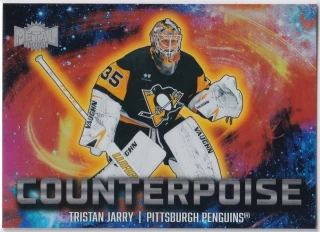 2024-25 UD Skybox Metal Universe - Tristan Jarry - Counterpoise #24