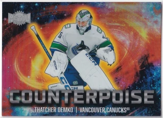 2024-25 UD Skybox Metal Universe - Thatcher Demko - Counterpoise #16