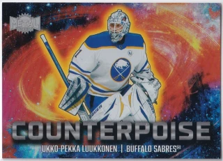 2024-25 UD Skybox Metal Universe - Ukko-Pekka Luukkonnen - Counterpoise #2