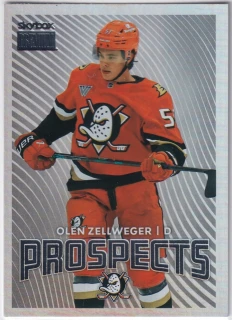2024-25 UD Skybox Metal Universe - Olen Zellweger - Prospects #PP-14