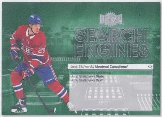 2024-25 UD Skybox Metal Universe - Juraj Slafkovský - Search Engines #ST-4