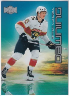 2024-25 UD Skybox Metal Universe - Anton Lundell - Dawning #4