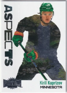 2022-23 UD Skybox Metal Universe - Kirill Kaprizov - Aspects #A-12