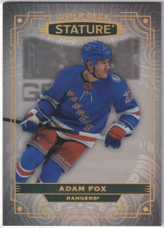2022-23 UD Stature - Adam Fox #94