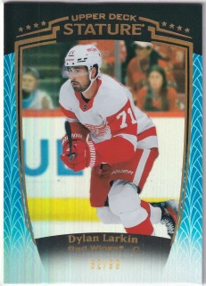 2024-25 UD Stature - Dylan Larkin - Blue /99 #10
