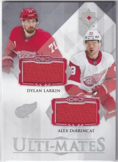 2023-24 UD Ultimate Collection - Dylan Larkin, Alex DeBrincat - Ulti-Mates #UTM-LD