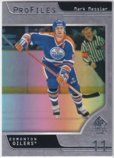 2020-21 UD SP Signature Edition Legends - Mark Messier - Profiles #P-2