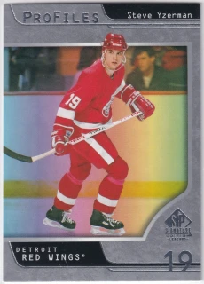 2020-21 UD SP Signature Edition Legends - Steve Yzerman - Profiles #P-19