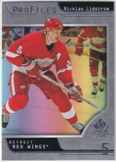 2020-21 UD SP Signature Edition Legends - Nicklas Lidstrom - Profiles #P-39