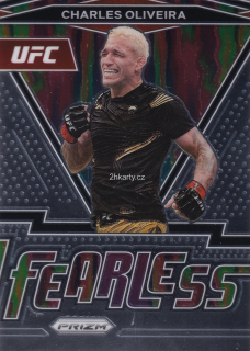 2022 Panini Prizm UFC - Charles Oliveira - Fearless