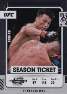 2022 Panini Chronicles UFC - Chan Sung Jung - Season Ticket