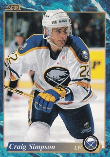1993-94 Score - Graig Simpson