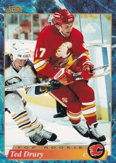 1993-94 Score - Ted Drury