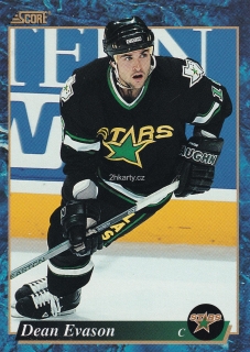 1993-94 Score - Dean Evason