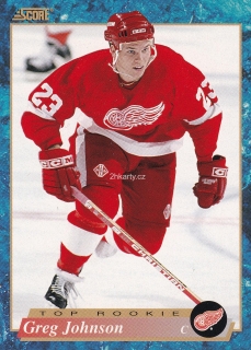 1993-94 Score - Greg Johnson