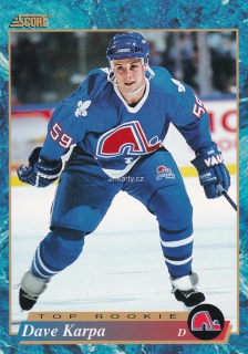 1993-94 Score - Dave Karpa