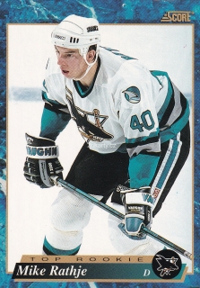 1993-94 Score - Mike Rathje