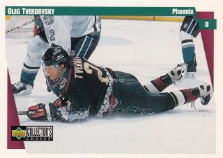 1997-98 UD Collector's Choice - Oleg Tverdovsky