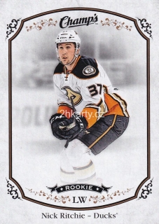 2015-16 UD Champs - Nick Ritchie - Rookie