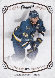2015-16 UD Champs - David Backes