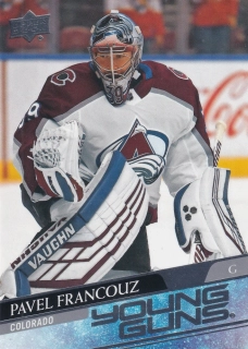 2020-21 UD Series 1 - Pavel Francouz - Young Guns #249