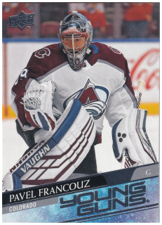2020-21 UD Series 1 - Pavel Francouz - Young Guns #249