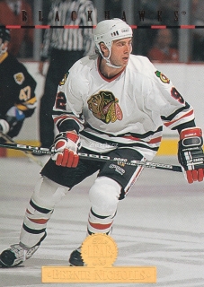 1994-95 Leaf - Bernie Nicholls