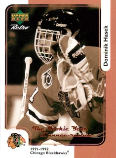 1999-00 UD Retro McDonald's - Dominik Hašek - The Rookie Year #McD-38