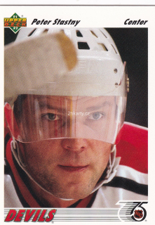 1991-92 UD Series - Peter Šťastný (English)