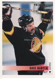 1994-95 O-Pee-Chee Premier - Dave Babych