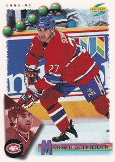 1994-95 Score - Mathieu Schneider