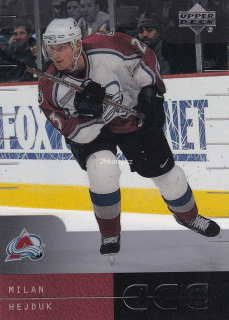 2000-01 UD Ice - Milan Hejduk