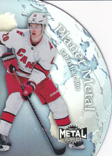 2021-22 UD Skybox Metal Universe - Sebastian Aho - Planet Metal