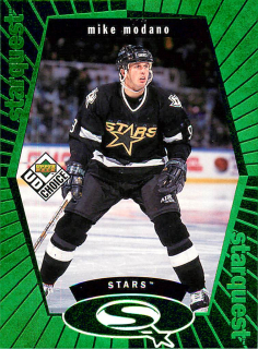 1998-99 UD Choice - Mike Modano - Starquest Green #SQ24
