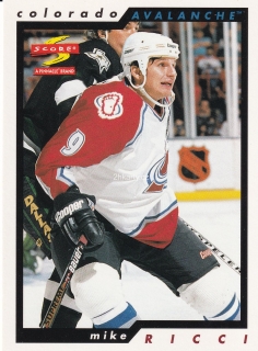 1996-97 Score - Mike Ricci