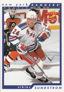 1996-97 Score - Niklas Sundstrom
