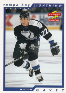 1996-97 Score - Aaron Gavey