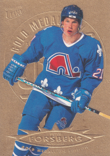 1995-96 Fleer Ultra - Peter Forsberg - Gold Medallion #132